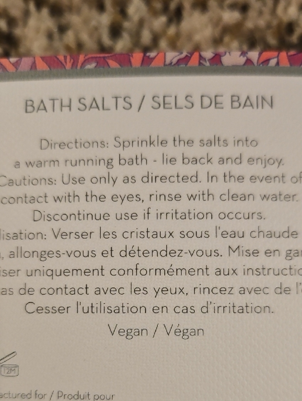 William Morris Patchouli & Red Berry Bath Salts & Bomb - Picture 2 of 2